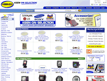 Tablet Screenshot of keenzo.com